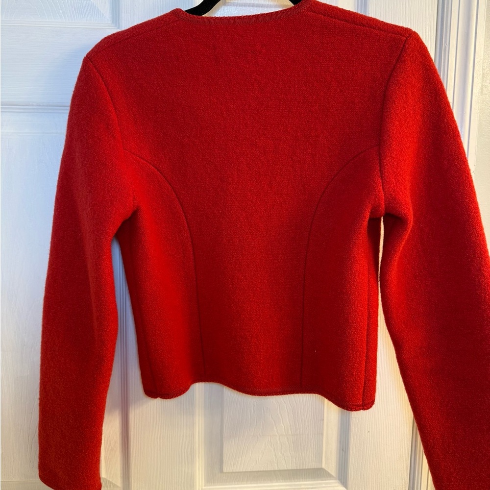 Geiger Red Wool Jacket - Picture 4 of 5